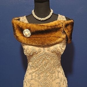 Faux Fur Formal Shaw